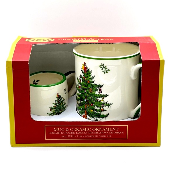 Spode Christmas Mug & Ceramic Ornament in Original Box - Picture 5 of 7